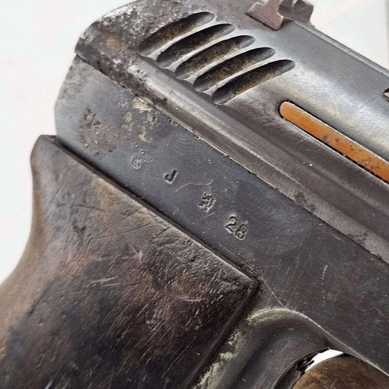WW2 Era German Nazi Czech made CZ28 Semi-Automatic Pistol - Deactivated - Image 10