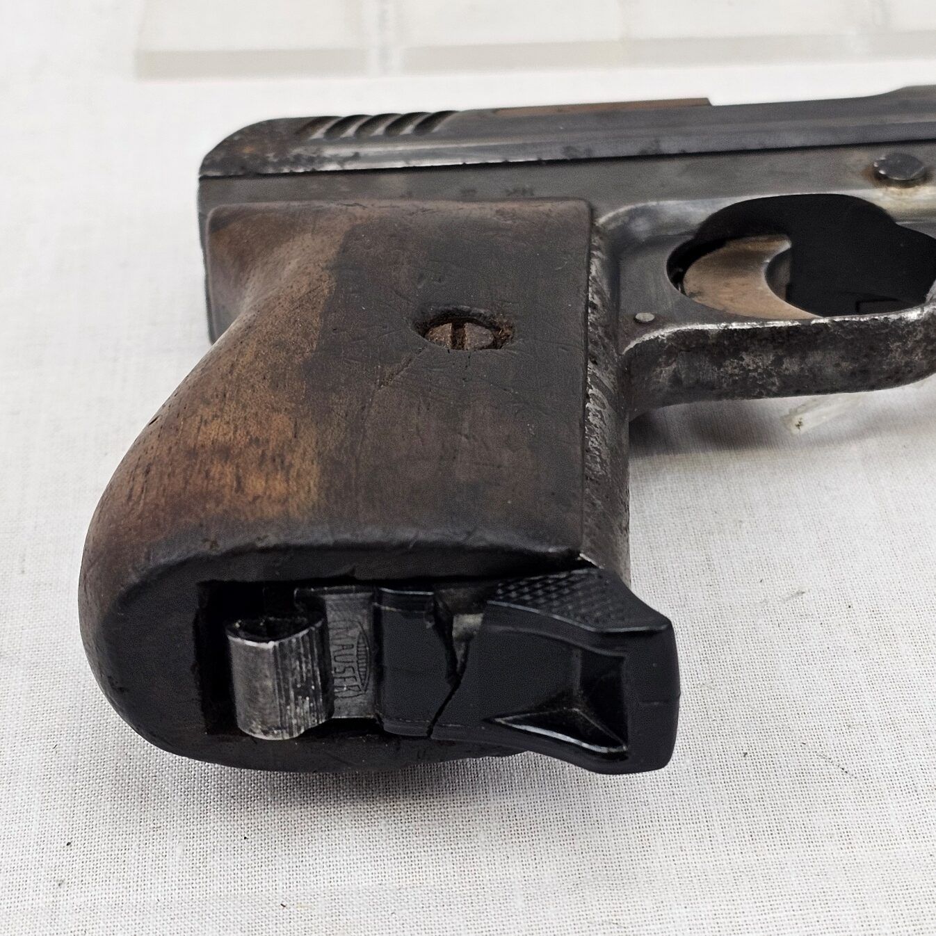 WW2 Era German Nazi Czech made CZ28 Semi-Automatic Pistol - Deactivated - Image 11