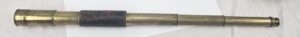 c1900 3 Draw Leather Bound Telescope