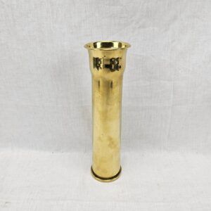 British 40mm Bofors Shell Case Trench Art Vase