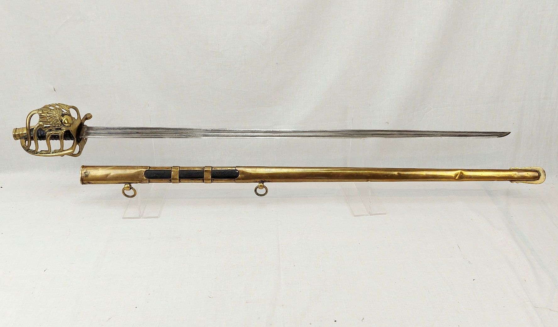 Battle Of Waterloo Period French Heavy Dragoons Cavalry Sword