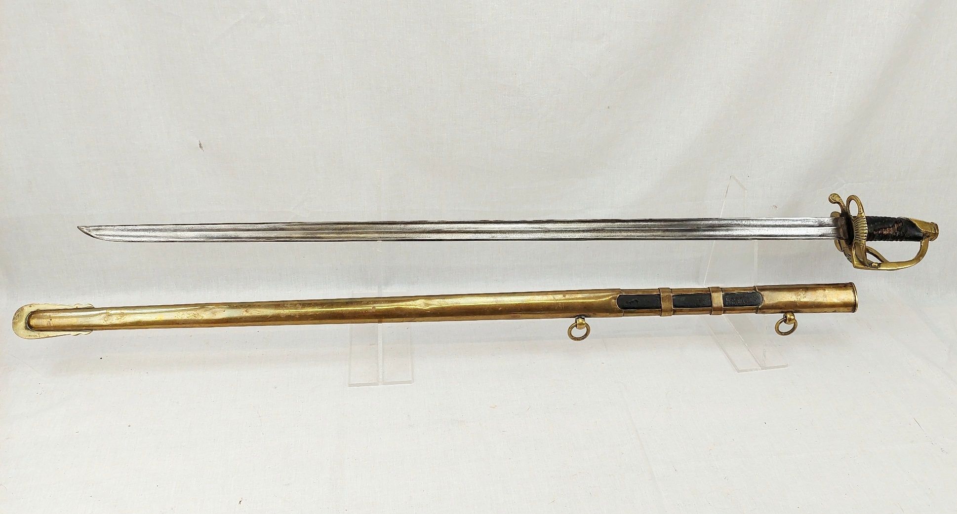 Battle Of Waterloo Period French Heavy Dragoons Cavalry Sword - Image 2