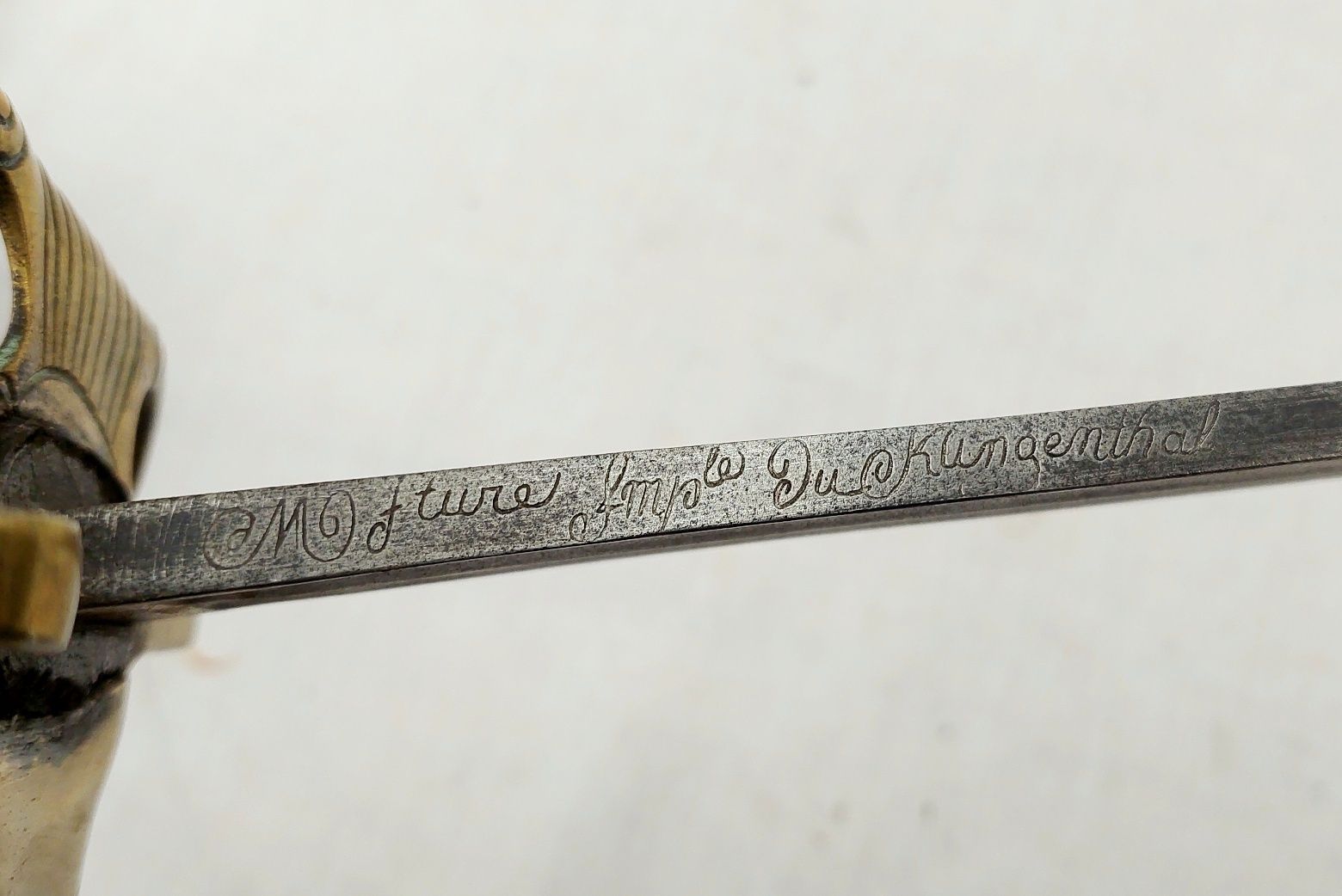 Battle Of Waterloo Period French Heavy Dragoons Cavalry Sword - Image 4