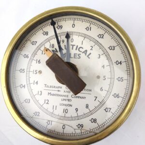 British, Brass Nautical Miles Gauge, Telegraph Construction and Maintenance Company Limited, London