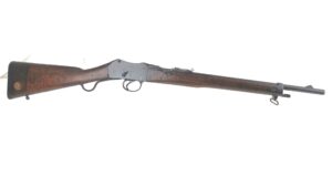 British, .303 Martini-Enfield Lever Action Artillery Carbine Mark III (ME .303 A.C. III), Marked D.P., Dated 1874, Converted 1901 by Blenheim Engineering, Regimental Badge A.O.C, Deactivated
