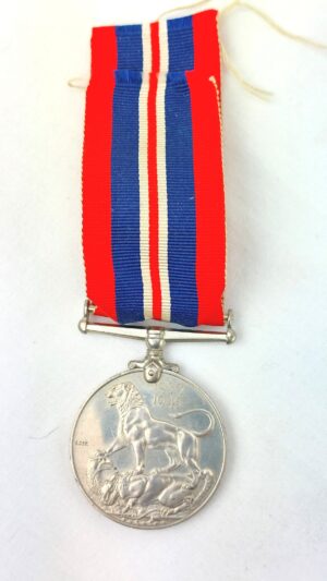 British, WW2, 1939-1945 King George VI War Medal (Victory Medal), with Ribbon