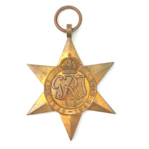 British, WW2, The 1939-1945 Star Medal
