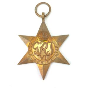British, WW2, The Africa Star Medal