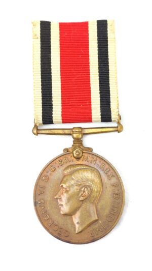 British, cWW2, Special Constabulary Long Service Medal, George VI pre 1948 issue, Awarded to David Jones, with Ribbon