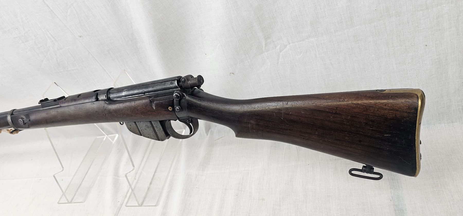 Exceptional Example of a MK I* 1902 Dated Long Lee Enfield Rifle with Arsenal Marks - Deactivated - Image 12