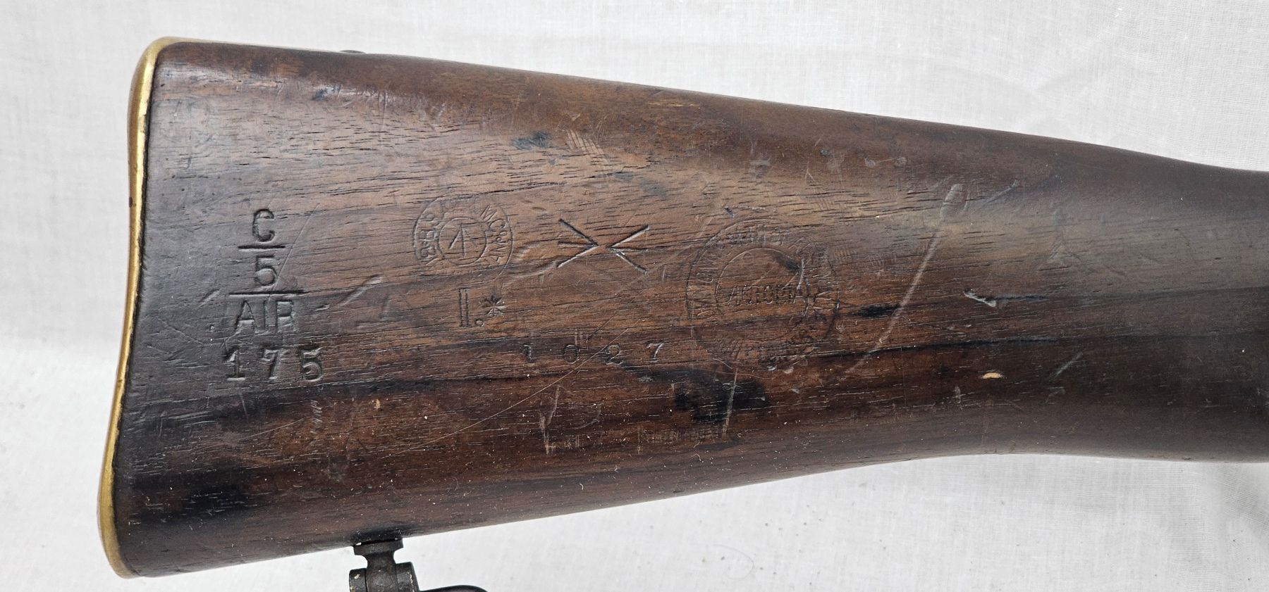 Exceptional Example of a MK I* 1902 Dated Long Lee Enfield Rifle with Arsenal Marks - Deactivated - Image 7