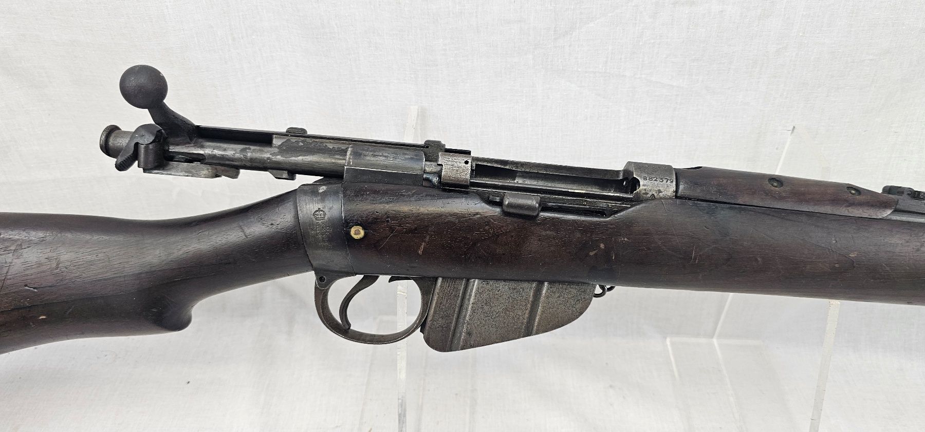 Exceptional Example of a MK I* 1902 Dated Long Lee Enfield Rifle with Arsenal Marks - Deactivated - Image 9