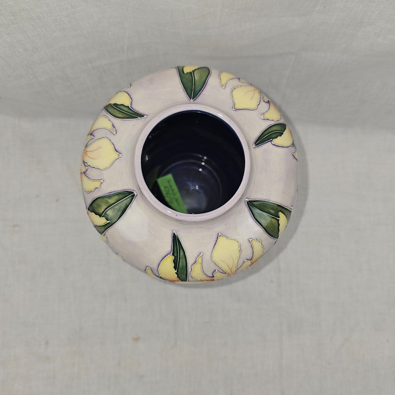 First Quality Moorcroft Windrush Pattern Vase Designed By Debbie Hancock - Image 8