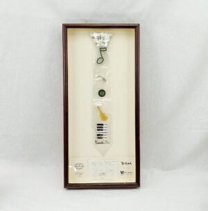 Framed Conductor Simon Rattle OM CBE Signed Neck Tie Montage