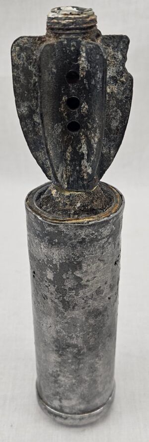 Inert WW2 British 2 Inch Illumination Mortar Shell