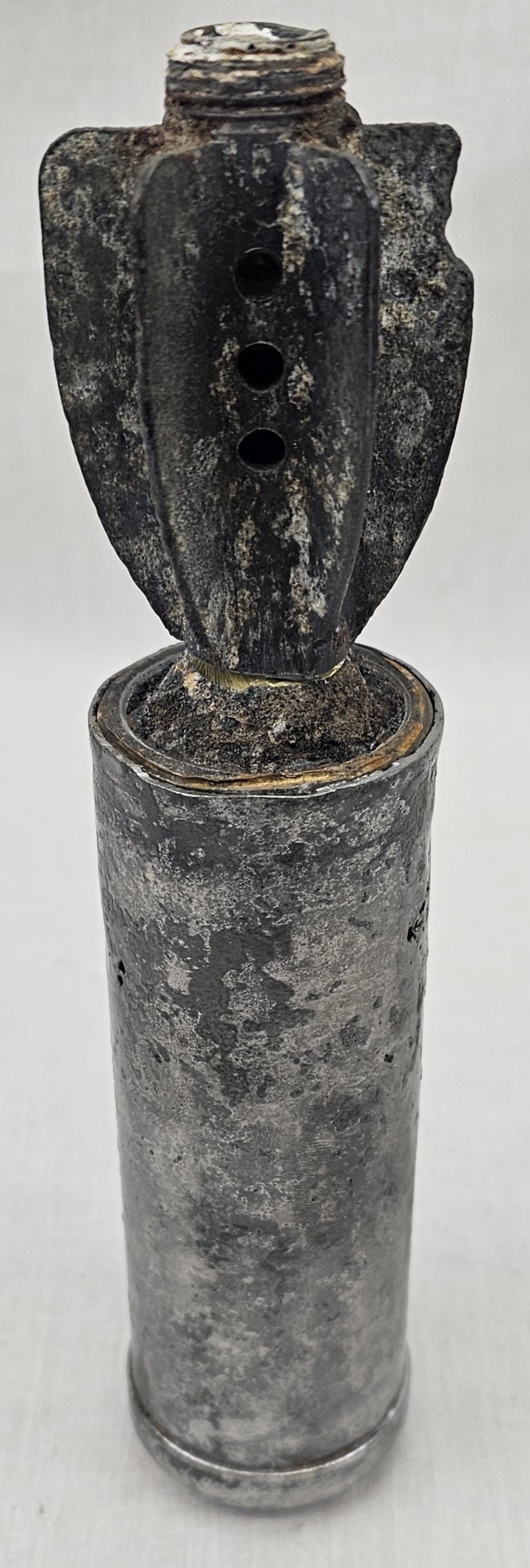 Inert WW2 British 2 Inch Illumination Mortar Shell