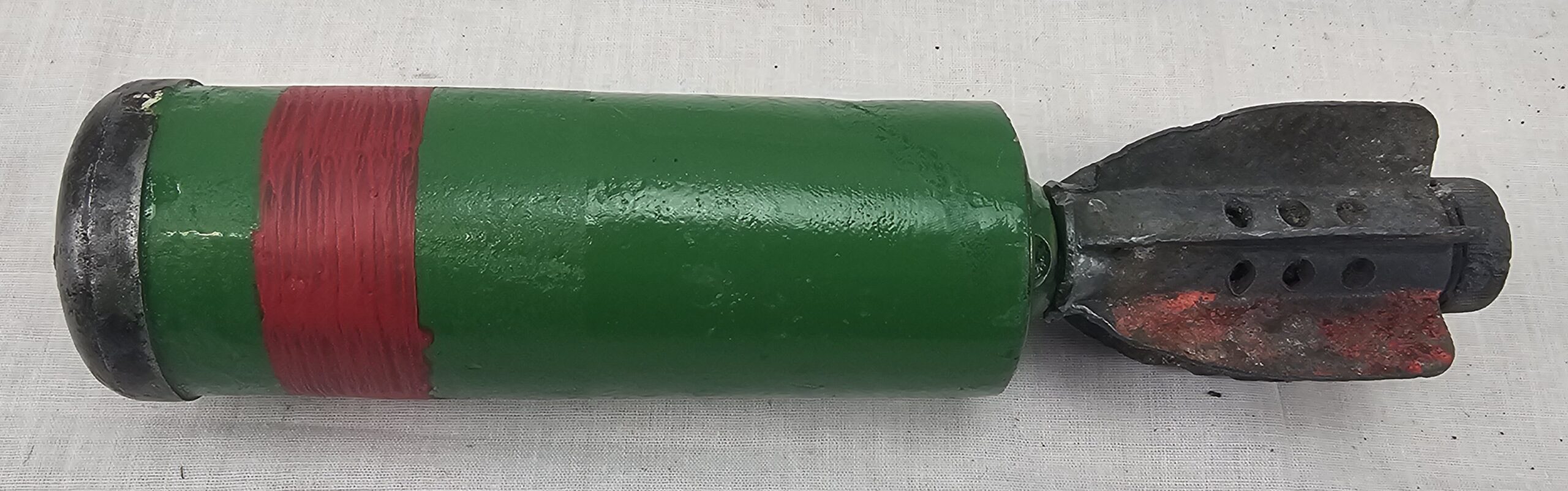 Inert WW2 British 2 Inch Smoke Mortar Shell - Image 2