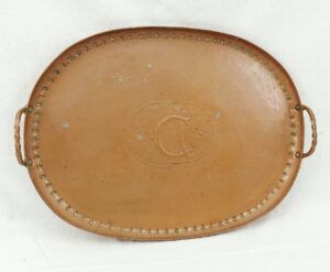 Large Arts And Crafts Copper Tray