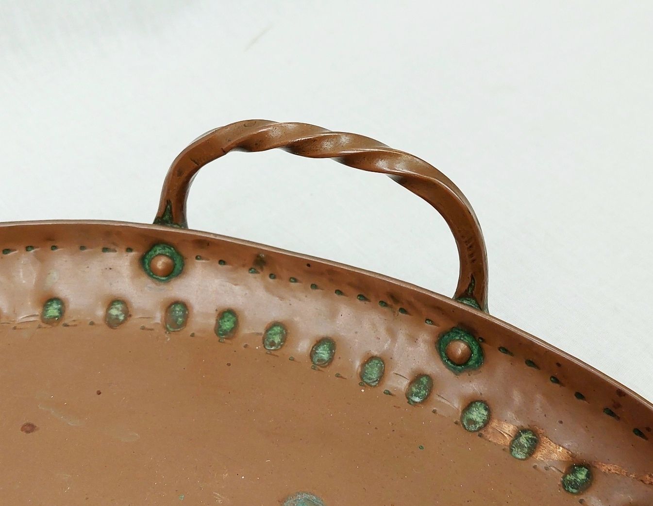 Large Arts And Crafts Copper Tray - Image 5