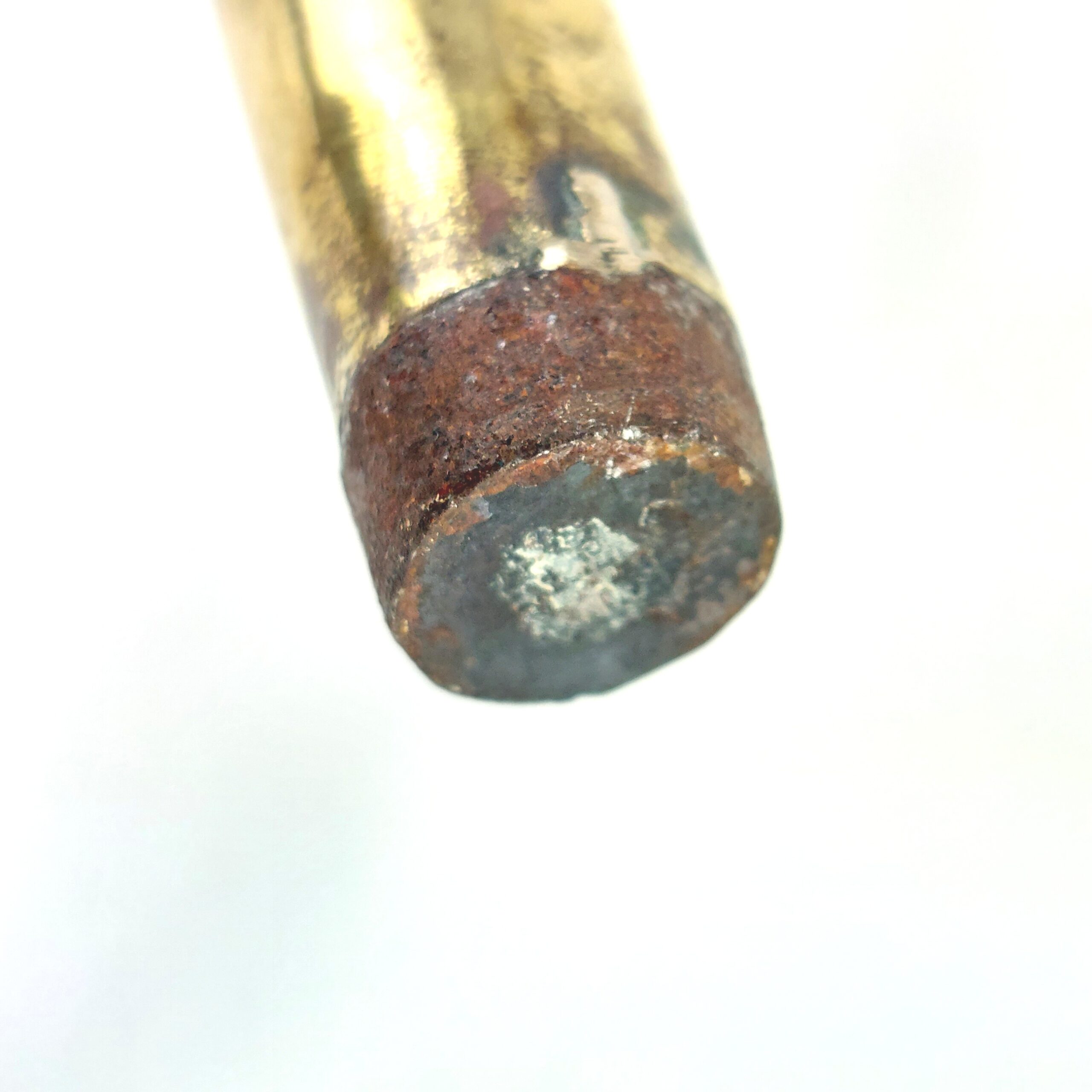 Late 19th Century Anglo-Indian Colonial Brass & Buffalo Horn Topped Sword Stick - Image 15