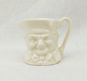Rare In White Early Green Stamp Royal Doulton Small D5527 Old Charlie Toby Jug