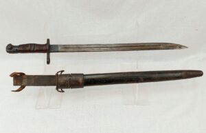 Remington 1917 Bayonet With Home Guard Frog