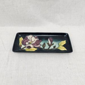 Small Moorcroft Magnolia Pattern Tray