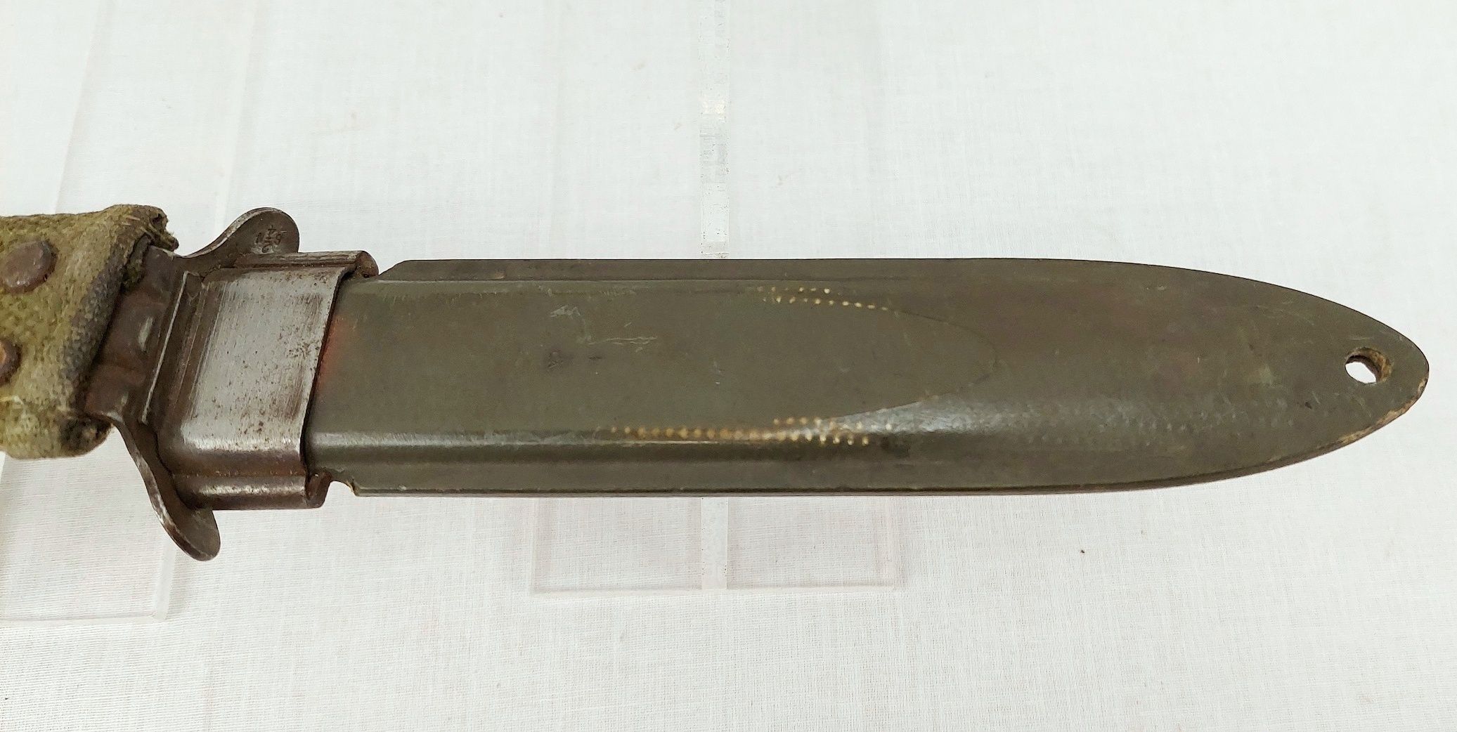 USA M8 Bayonet By B.M. Co. For The M3 With Scabbard And Frog - Image 3
