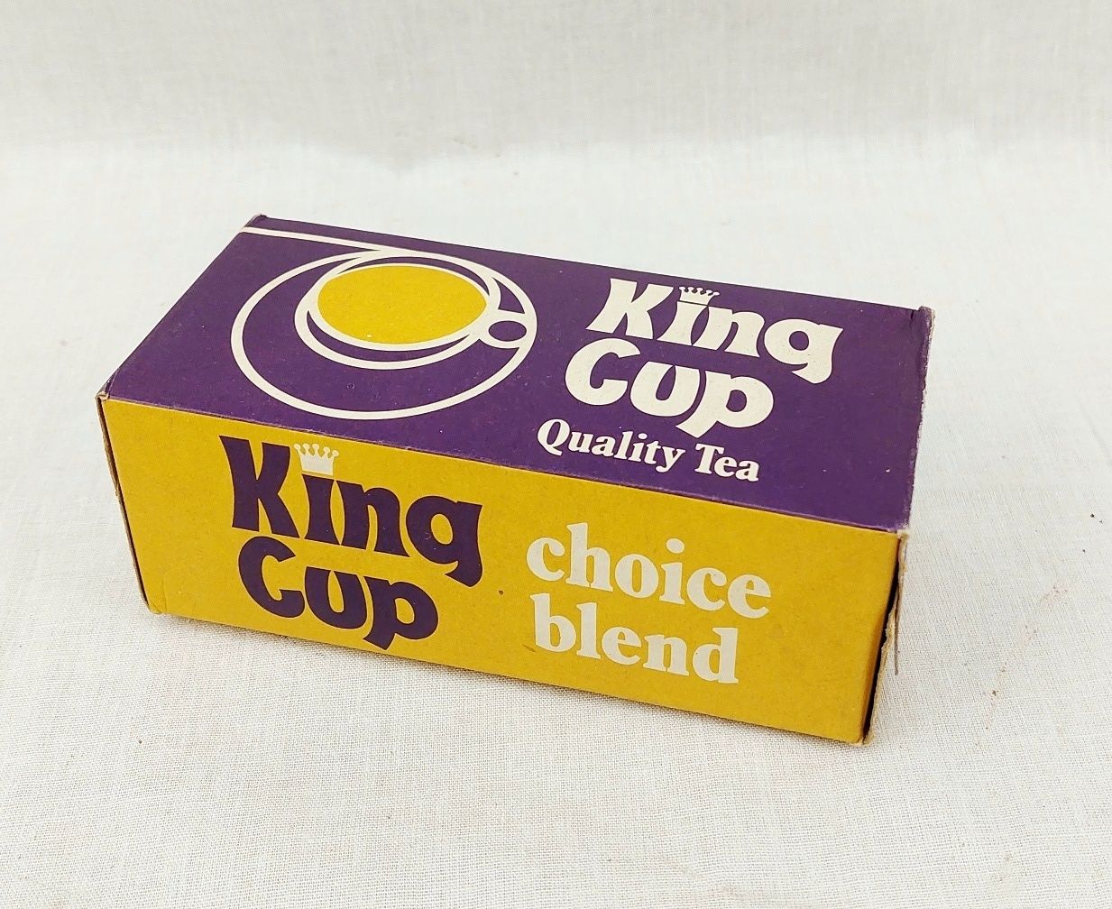 Vintage Full Unopened Packet King Cup Tea #1