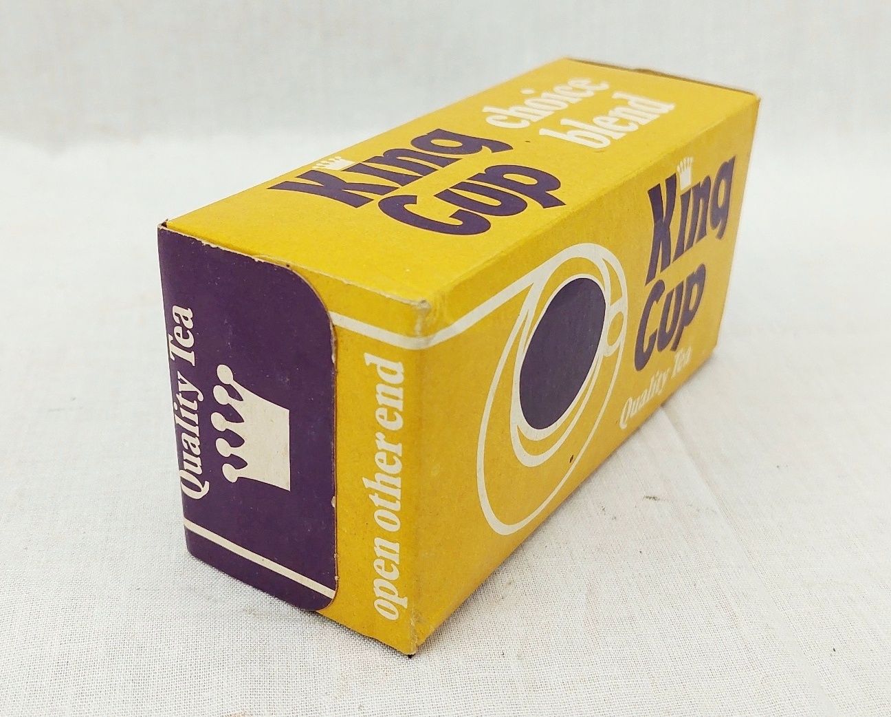 Vintage Full Unopened Packet King Cup Tea #1 - Image 2
