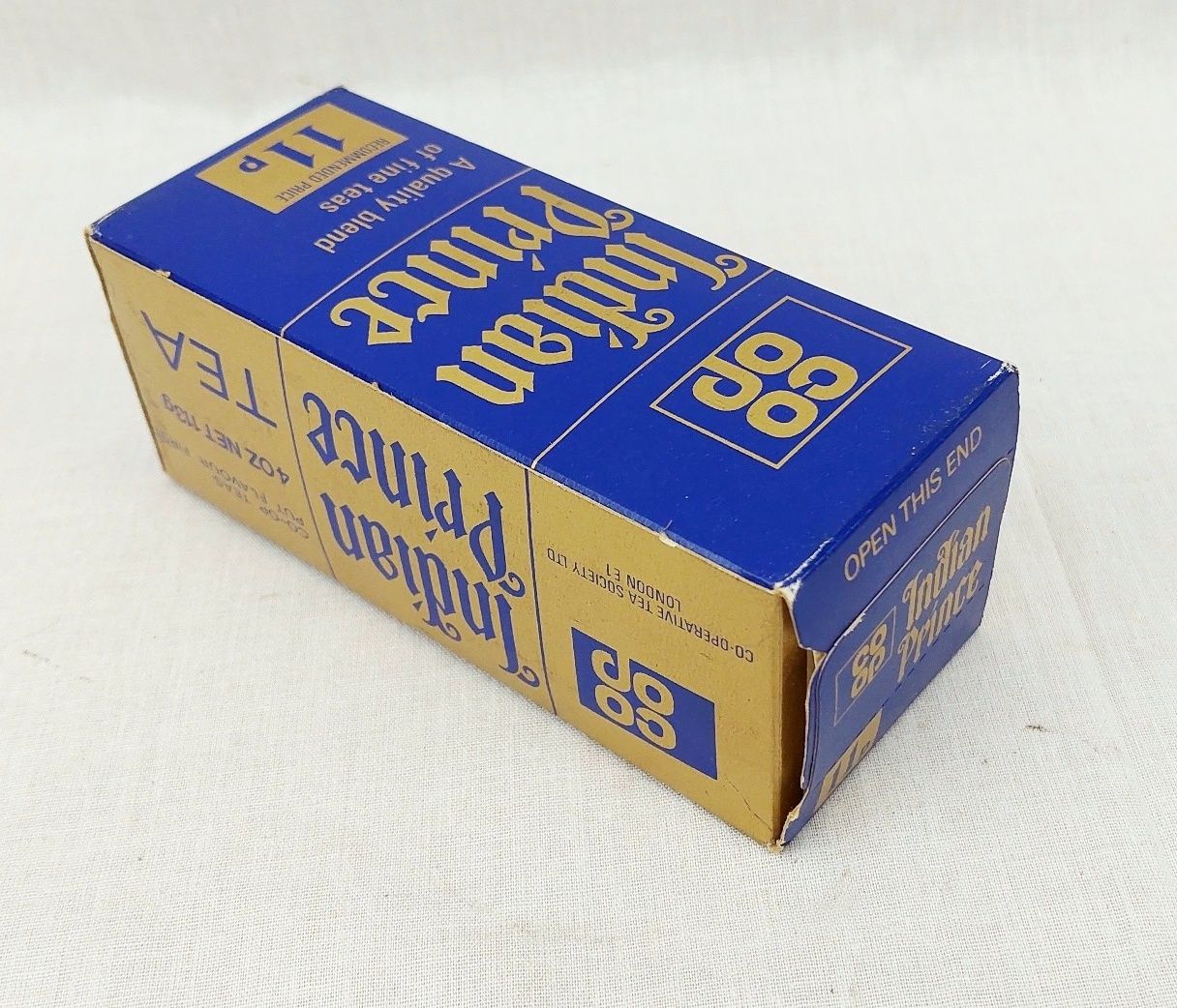 Vintage Full Unopened Packet Of Co-Op Indian Prince Tea - Image 2