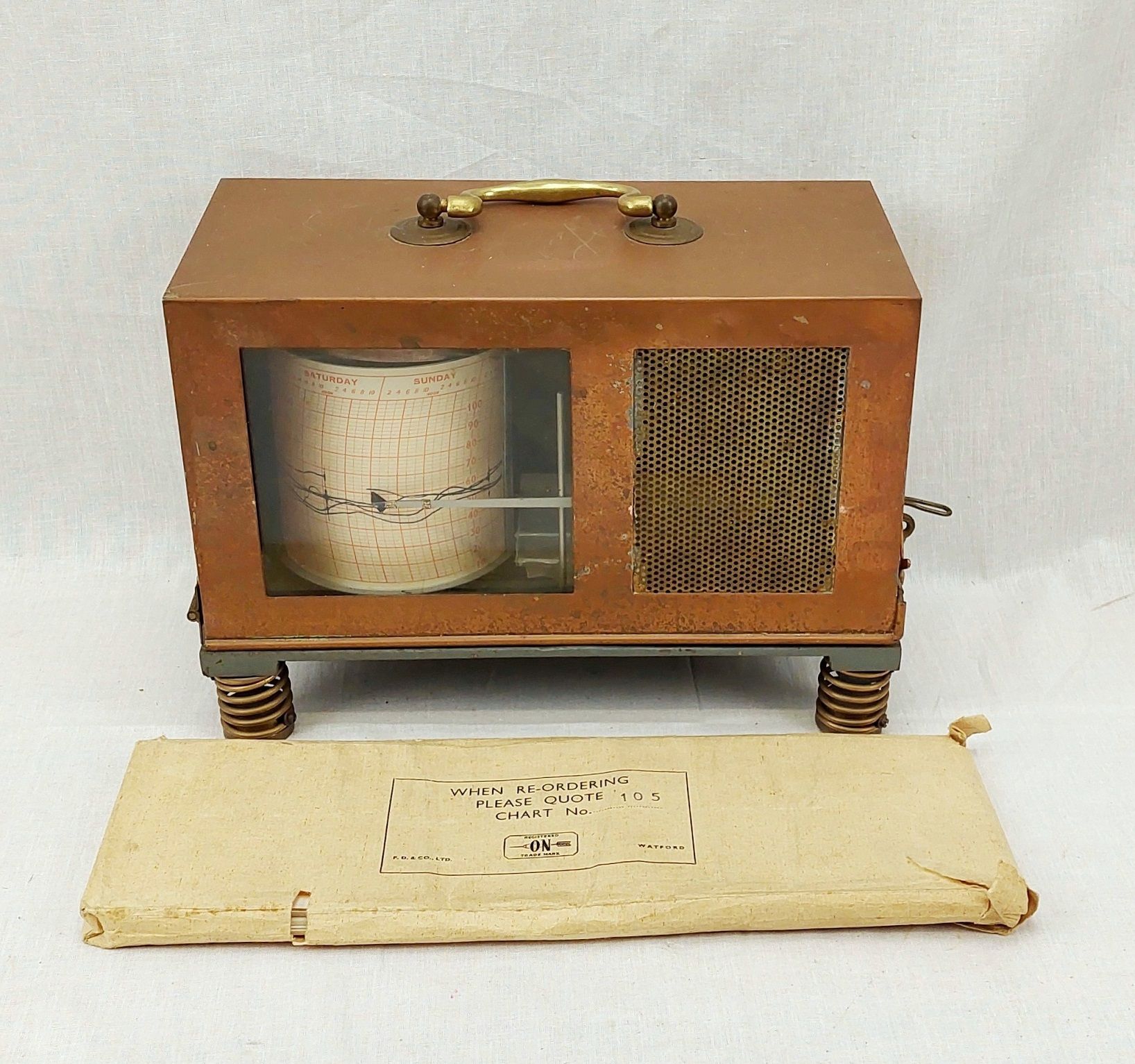 Vintage ON Thermograph In Good Working Order