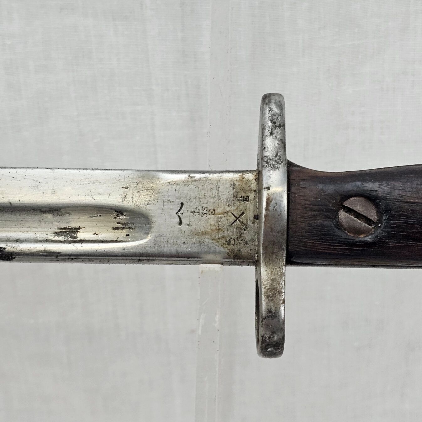 WW1 British 1918 Dated 1907 Pattern Bayonet and Scabbard - Image 3