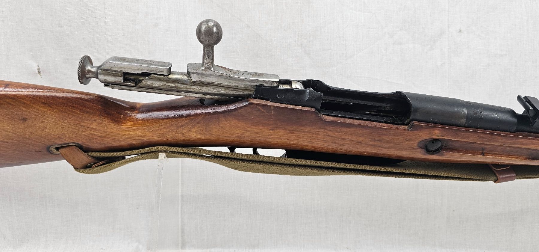 WW2 Era 1938 Dated Soviet Russia Moisin-Nagant Rifle - Old Spec Deactivated - Image 12