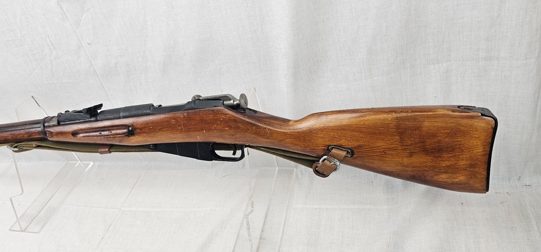WW2 Era 1938 Dated Soviet Russia Moisin-Nagant Rifle - Old Spec Deactivated - Image 16