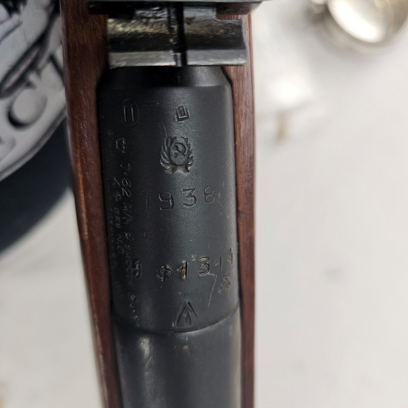 WW2 Era 1938 Dated Soviet Russia Moisin-Nagant Rifle - Old Spec Deactivated - Image 20