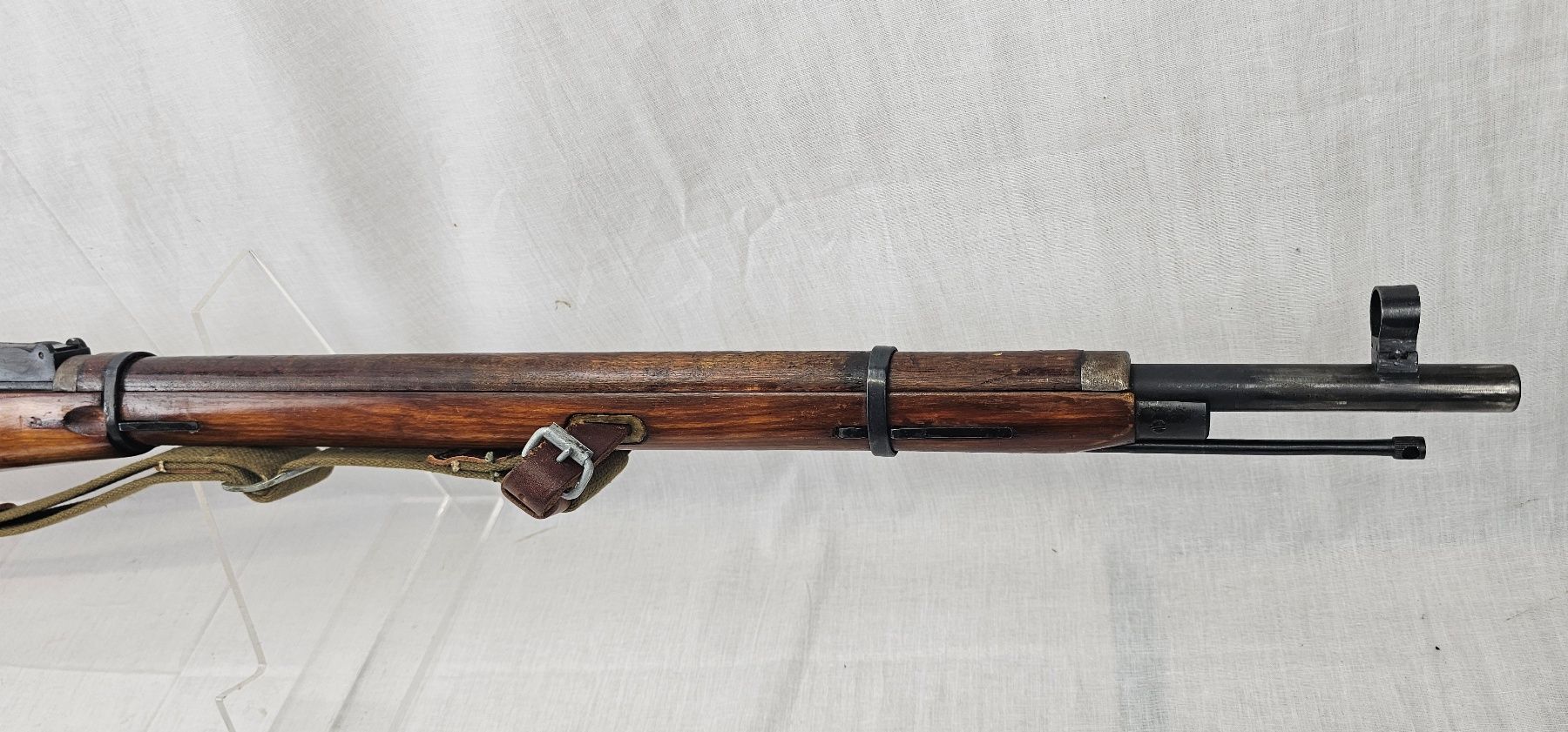 WW2 Era 1938 Dated Soviet Russia Moisin-Nagant Rifle - Old Spec Deactivated - Image 3