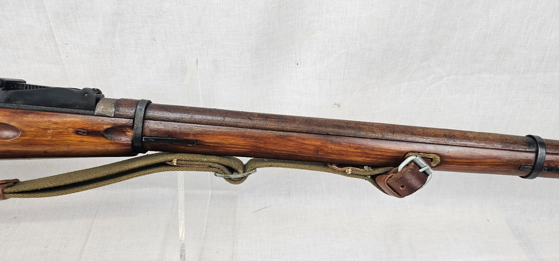 WW2 Era 1938 Dated Soviet Russia Moisin-Nagant Rifle - Old Spec Deactivated - Image 4
