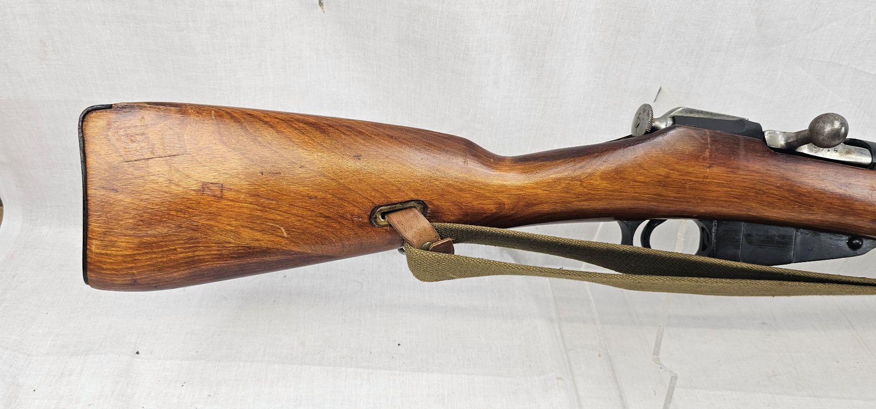 WW2 Era 1938 Dated Soviet Russia Moisin-Nagant Rifle - Old Spec Deactivated - Image 6