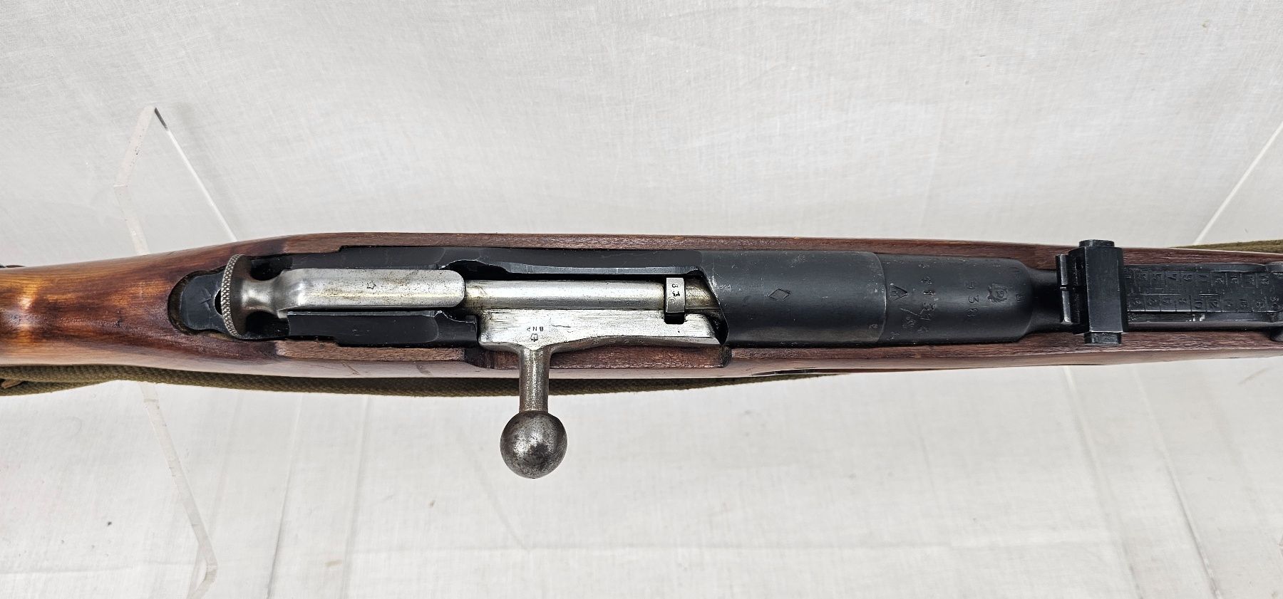 WW2 Era 1938 Dated Soviet Russia Moisin-Nagant Rifle - Old Spec Deactivated - Image 8