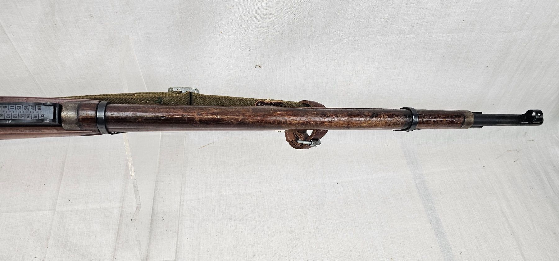 WW2 Era 1938 Dated Soviet Russia Moisin-Nagant Rifle - Old Spec Deactivated - Image 9