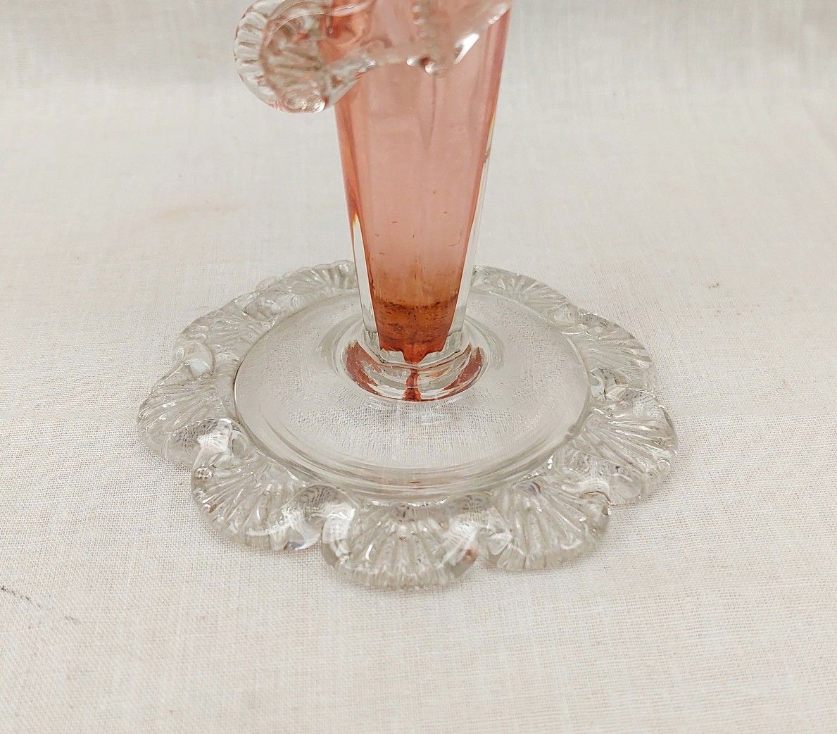 c1870 English Thomas Webb Jack In The Pulpit Glass Vase - Image 8