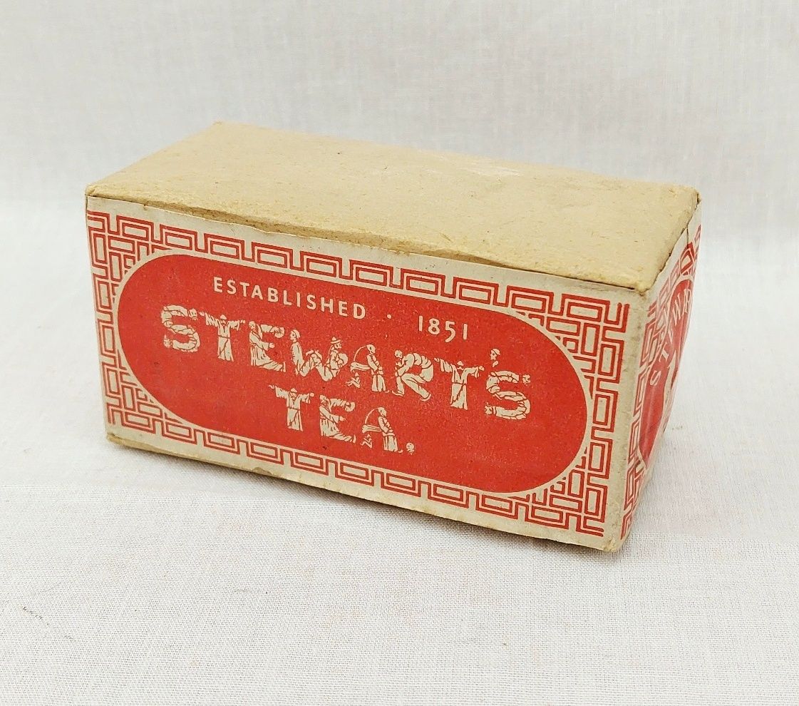 c1920 Full Unopened Packet Of Stewarts Tea