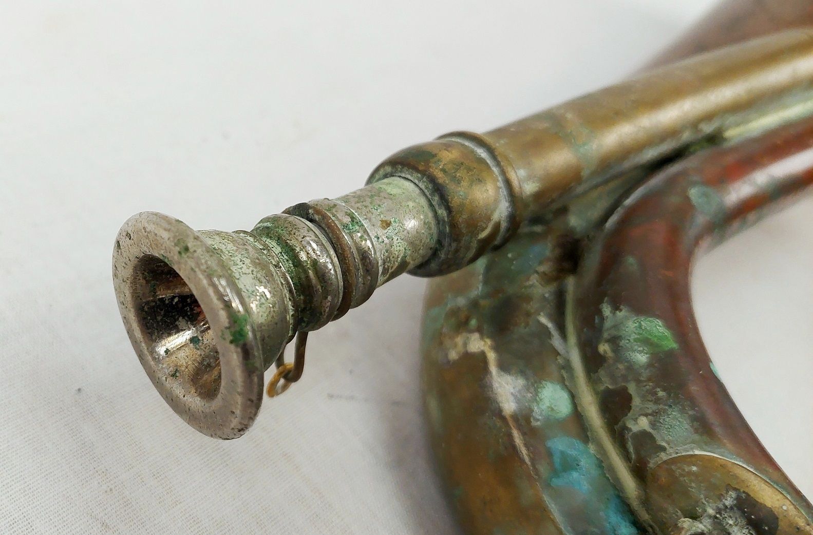 cWW1/WW2 British Military Bugle - Image 8
