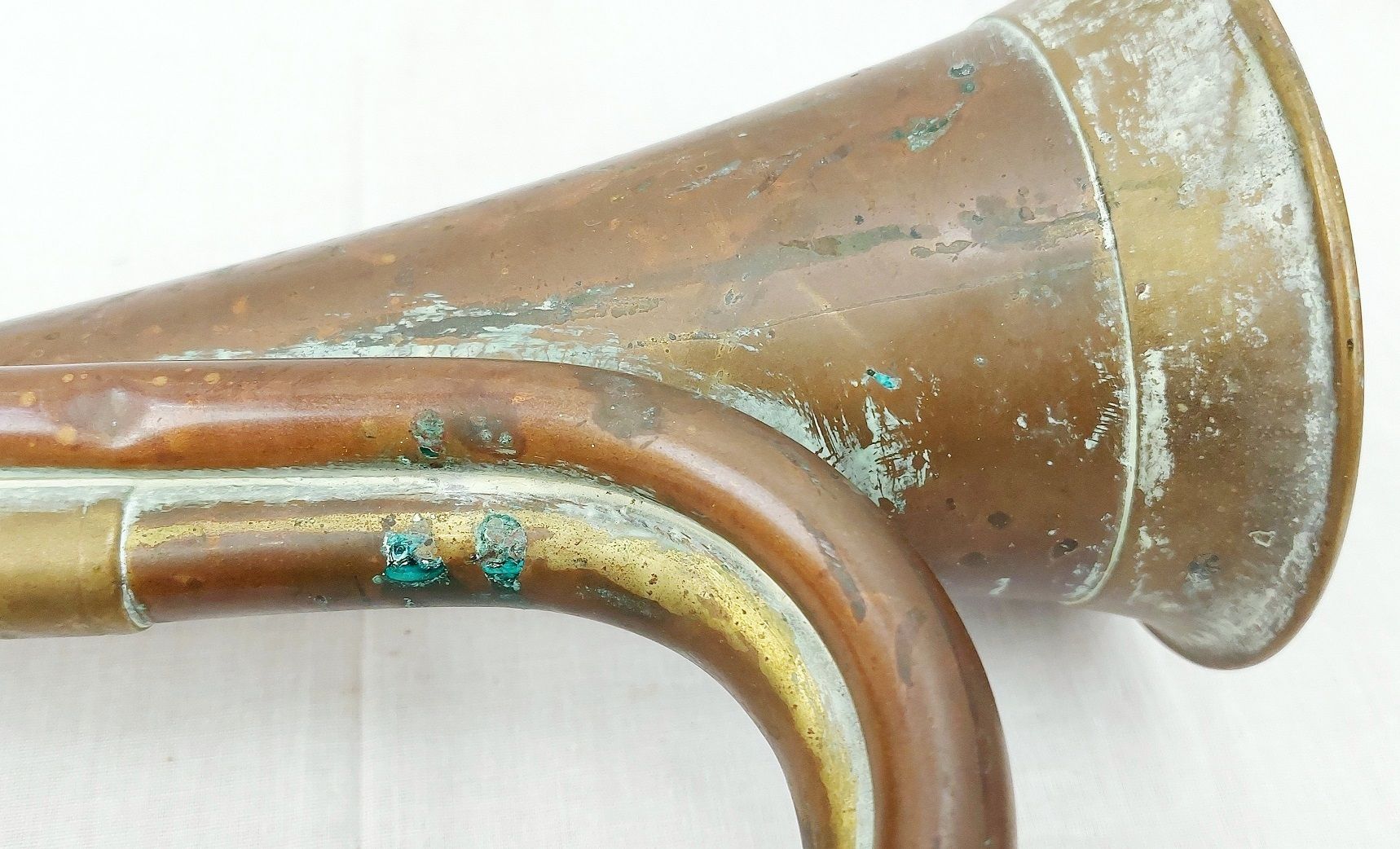 cWW1/WW2 British Military Bugle - Image 7