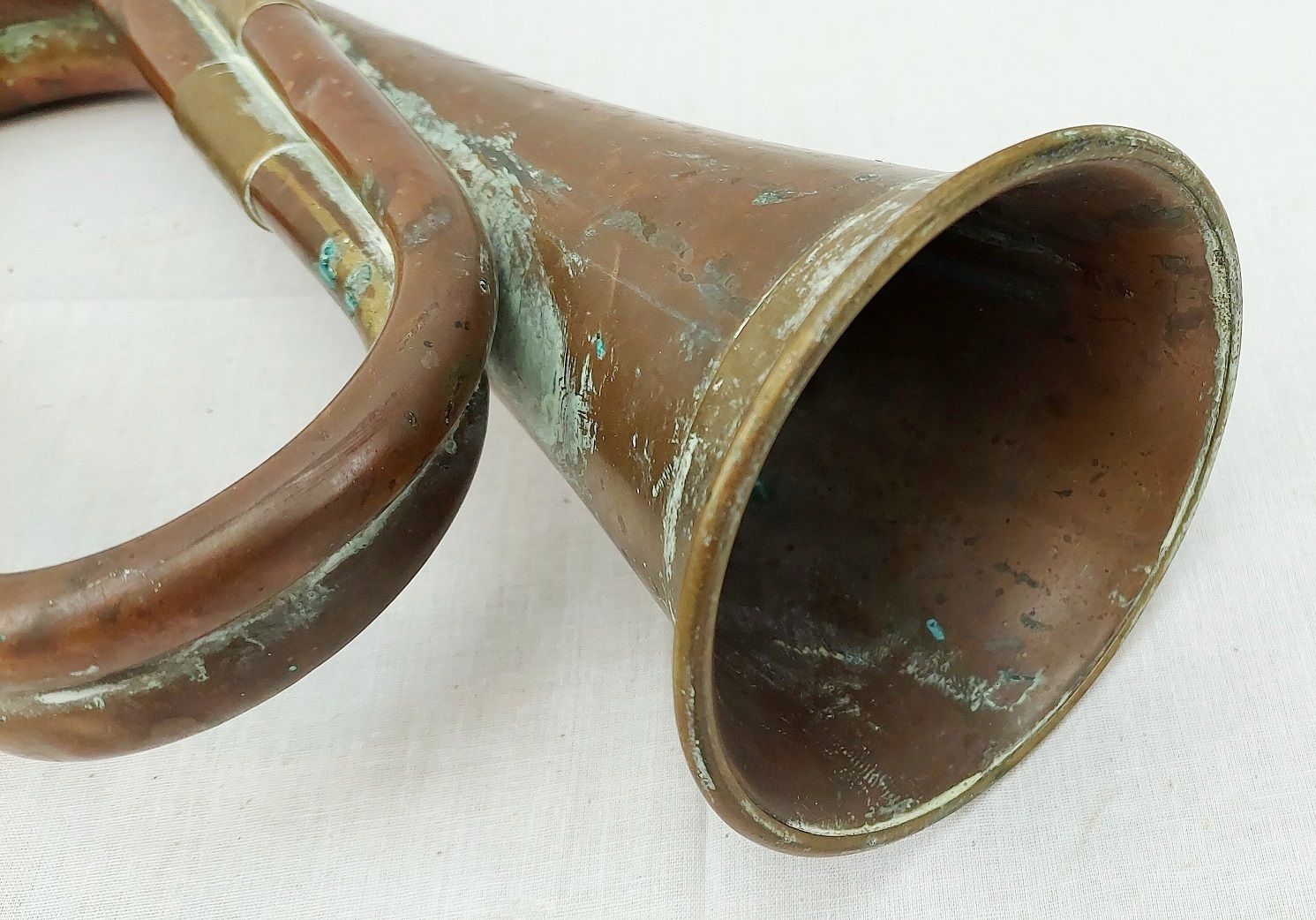 cWW1/WW2 British Military Bugle - Image 6