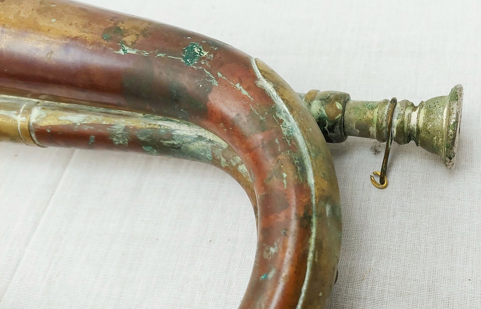 cWW1/WW2 British Military Bugle - Image 2