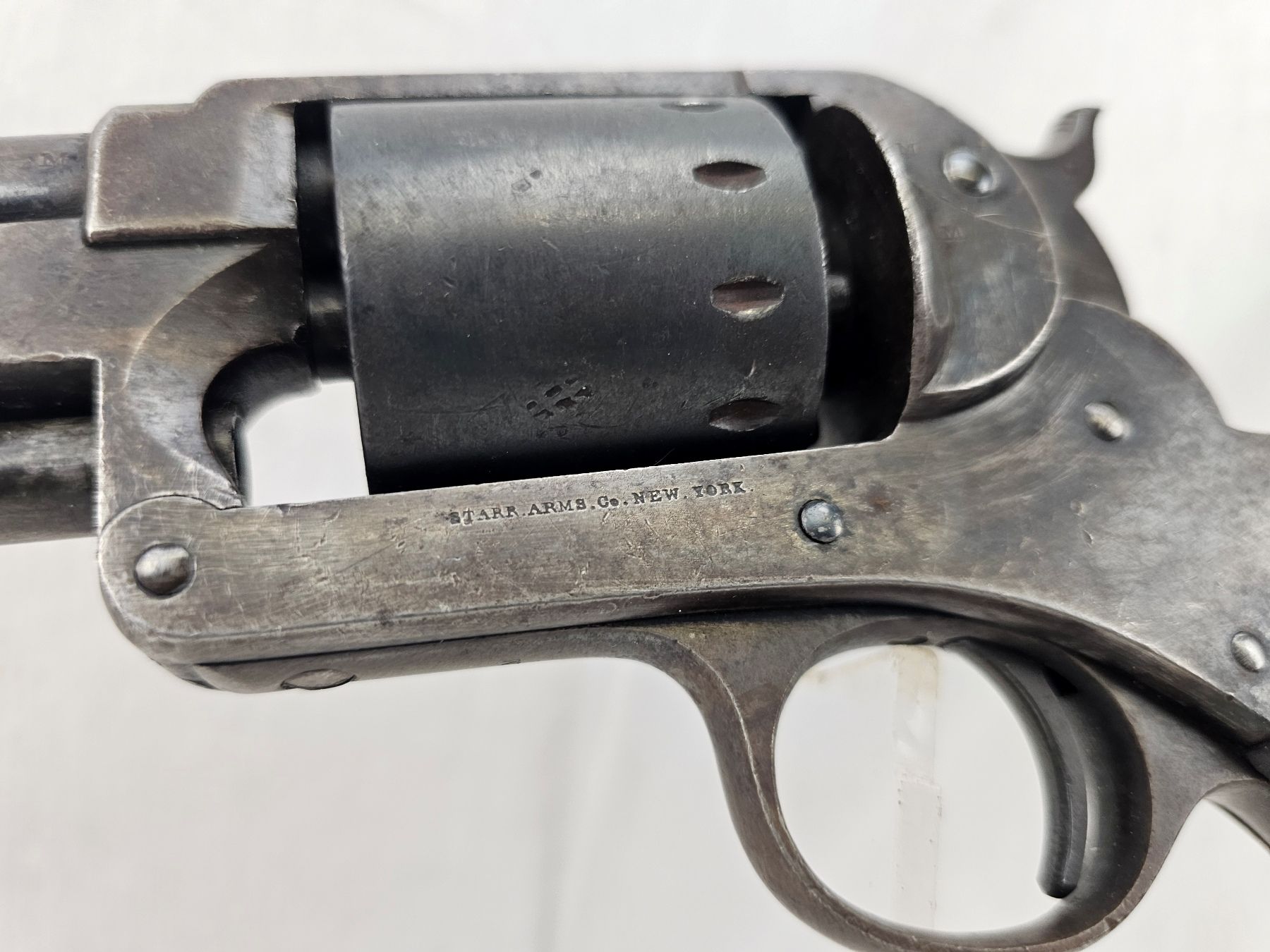 1863 Starr Single Action Army Revolver 44 Caliber - American USA Civil War Era - Image 11