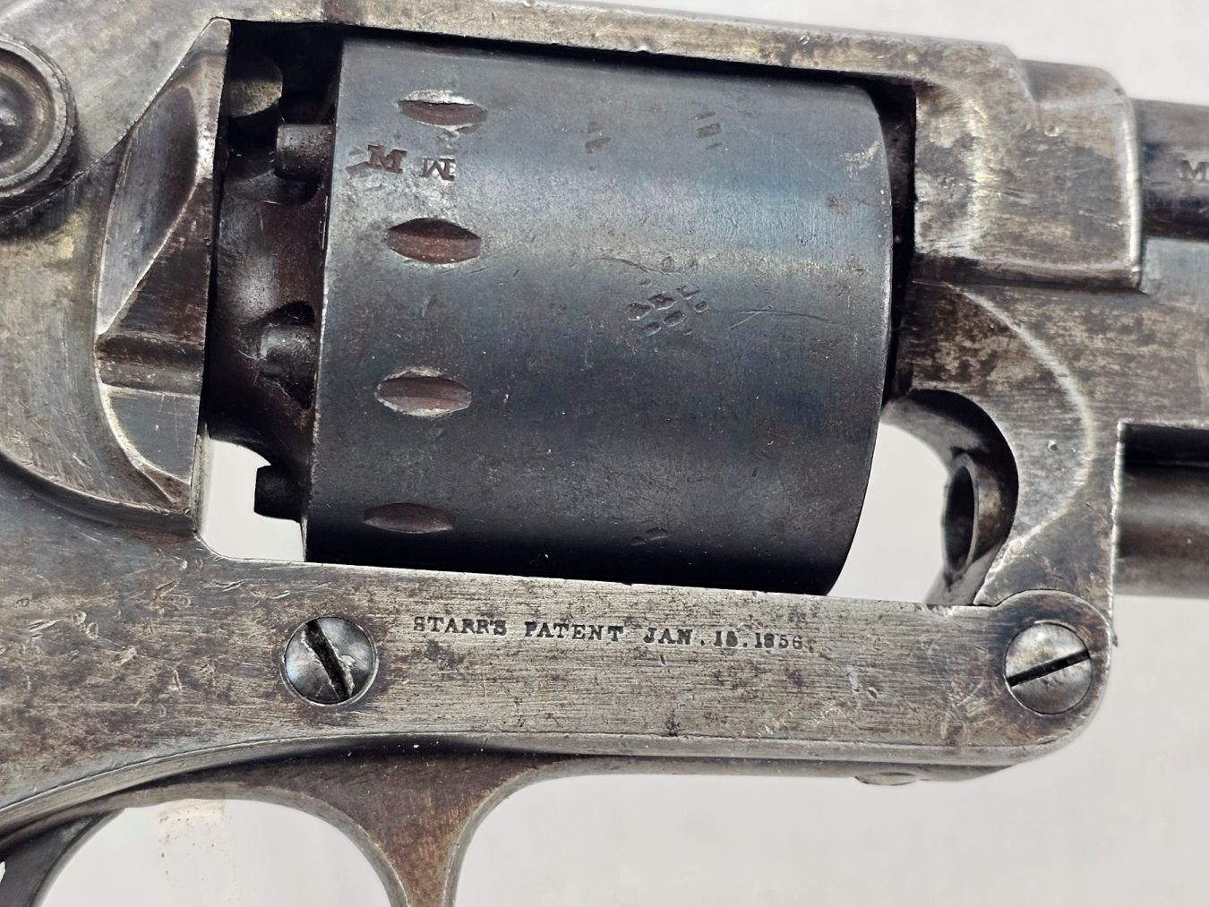 1863 Starr Single Action Army Revolver 44 Caliber - American USA Civil War Era - Image 4