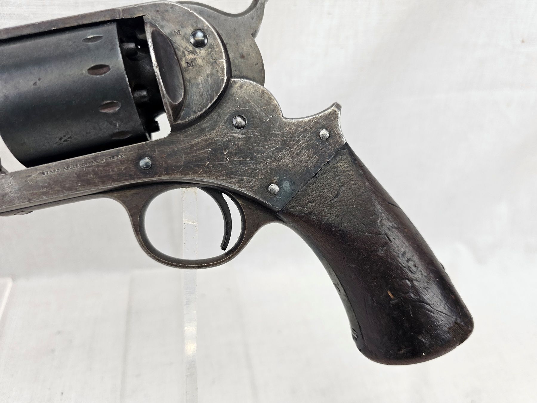 1863 Starr Single Action Army Revolver 44 Caliber - American USA Civil War Era - Image 7